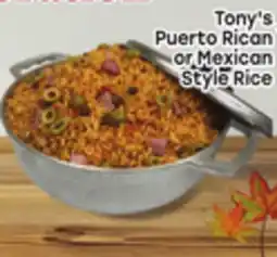Tony’s Fresh Market Tony's Puerto Rican or Mexican Style Rice offer