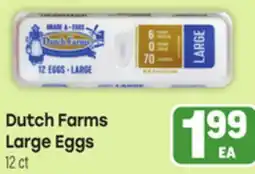 Tony’s Fresh Market Dutch Farms Large Eggs offer