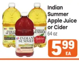 Tony’s Fresh Market Indian Summer Apple Juice or Cider offer
