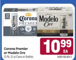 Tony’s Fresh Market Corona Premier or Modelo Oro offer