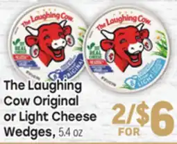 Tony’s Fresh Market The Laughing Cow Original or Light Cheese Wedges offer