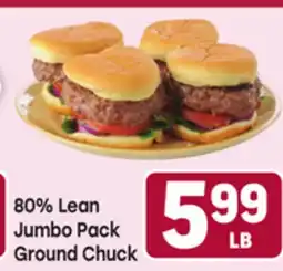 Tony’s Fresh Market 80% Lean Jumbo Pack Ground Chuck offer