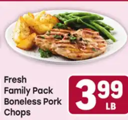 Tony’s Fresh Market Fresh Family Pack Boneless Pork Chops offer