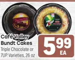 Tony’s Fresh Market Café Valley Bundt Cakes offer