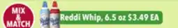 Tony’s Fresh Market Reddi Whip offer