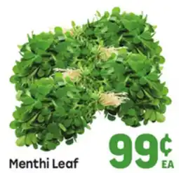 Tony’s Fresh Market Menthi Leaf offer