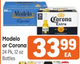 Tony’s Fresh Market Modelo or Corona offer