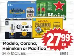 Tony’s Fresh Market Modelo, Corona, Heineken or Pacifico offer