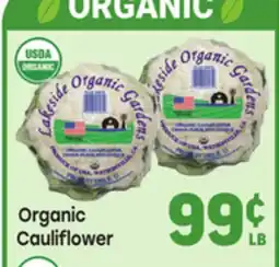 Tony’s Fresh Market Organic Cauliflower offer