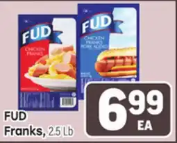 Tony’s Fresh Market FUD Franks offer