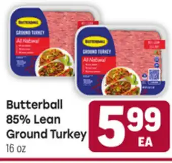 Tony’s Fresh Market Butterball 85% Lean Ground Turkey offer