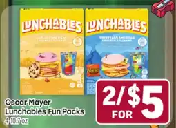 Tony’s Fresh Market Oscar Mayer Lunchables Fun Packs offer