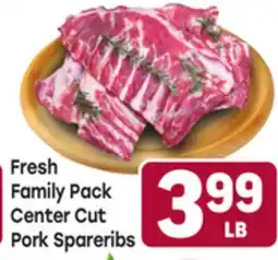 Tony’s Fresh Market Fresh Family Pack Center Cut Pork Spareribs offer