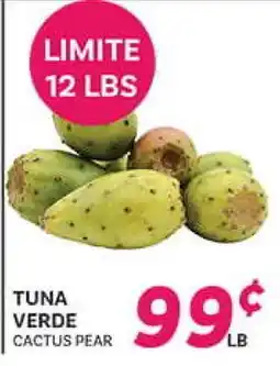 El Paso Grande TUNA VERDE CACTUS PEAR offer