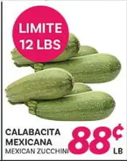 El Paso Grande MEXICAN ZUCCHINI offer