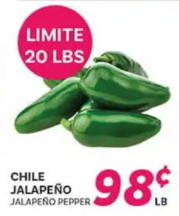 El Paso Grande JALAPEÑO PEPPER offer