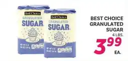 El Paso Grande BEST CHOICE GRANULATED SUGAR offer