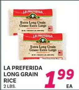 El Paso Grande LA PREFERIDA LONG GRAIN RICE offer