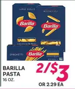 El Paso Grande BARILLA PASTA offer
