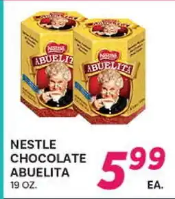 El Paso Grande NESTLE CHOCOLATE ABUELITA offer