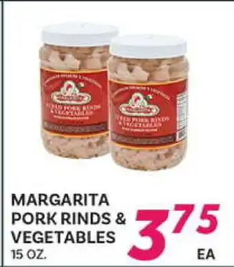 El Paso Grande MARGARITA PORK RINDS & VEGETABLES offer