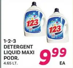 El Paso Grande 1-2-3 DETERGENT LIQUID MAXI PODR offer