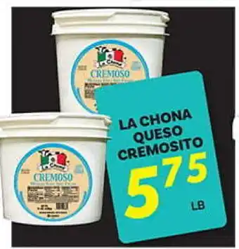 El Paso Grande LA CHONA QUESO CREMOSITO offer