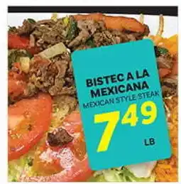 El Paso Grande MEXICAN STYLE STEAK offer