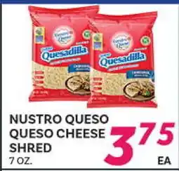 El Paso Grande NUSTRO QUESO QUESO CHEESE SHRED offer