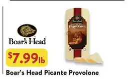Fresh Thyme Boar's Head Picante Provolone offer