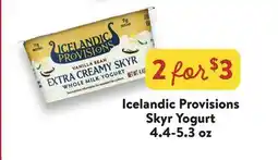 Fresh Thyme Icelandic Provisions Skyr Yogurt offer