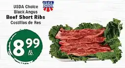 Rio Valley Market USDA Choice Black Angus Beef Short Ribs offer