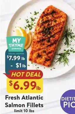 Fresh Thyme Fresh Atlantic Salmon Fillets offer