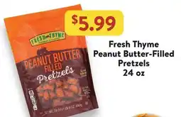 Fresh Thyme Fresh Thyme Peanut Butter-Filled Pretzels offer