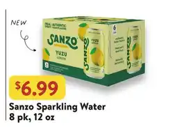 Fresh Thyme Sanzo Sparkling Water offer