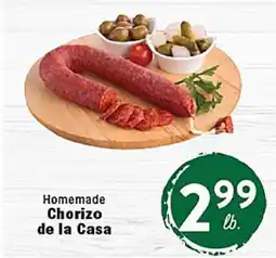 Rio Valley Market Homemade Chorizo de la Casa offer