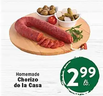 Rio Valley Market Homemade Chorizo de la Casa offer