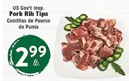 Rio Valley Market US Gov't Insp. Pork Rib Tips offer