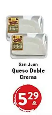 Rio Valley Market San Juan Queso Doble Crema offer