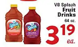 Rio Valley Market V8 Splash Fruit Drinks offer