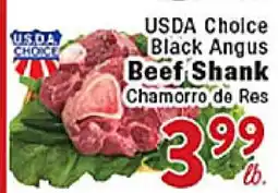 Rio Valley Market USDA Choice Black Angus Beef Shank offer