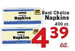 Rio Valley Market Best Choice Napkins offer