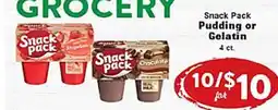 Rio Valley Market Snack Pack Pudding or Gelatin offer