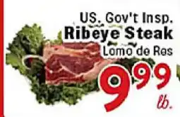 Rio Valley Market US. Gov't Insp. Ribeye Steak offer