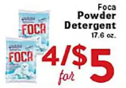 Rio Valley Market Foca Powder Detergent offer