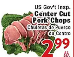Rio Valley Market US Gov't Insp. Center Cut Pork Chops offer