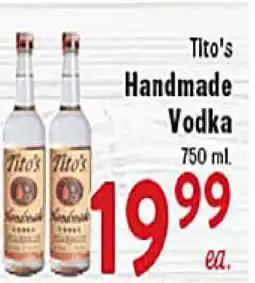 Rio Valley Market Tito's Handmade Vodka offer