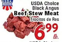 Rio Valley Market USDA Choice Black Angus Beef Stew Meat offer