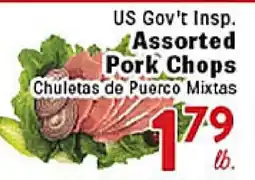 Rio Valley Market US Gov't Insp. Assorted Pork Chops offer