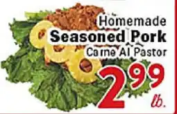 Rio Valley Market Homemade Seasoned Pork Carne Al Pastor offer